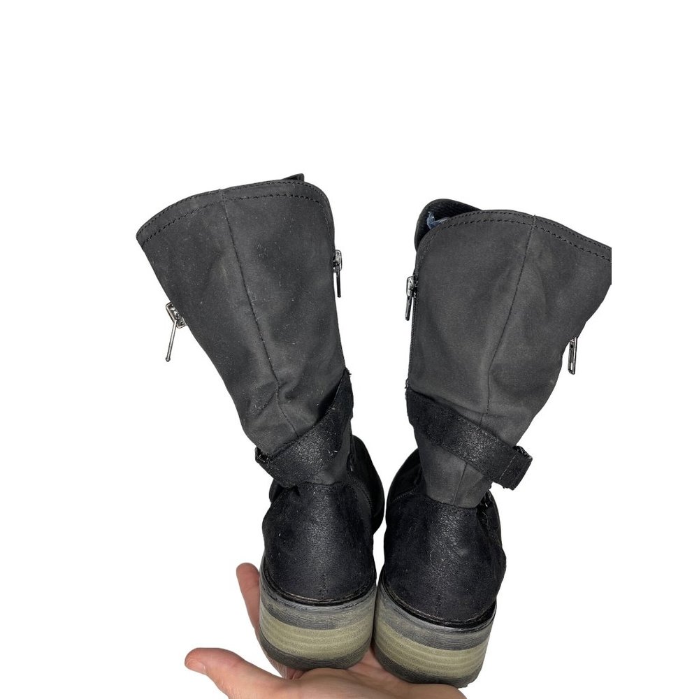B-52 By Bullboxer Jury Black Riding Boots Size 7 - Picture 5 of 8